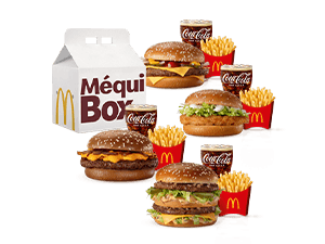 Méqui Box Clássico para 4